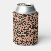 Vintages Leopard-Muster Dosenkühler (Kanne Rückseite)