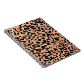 Vintages Leopard-Muster Notizblock (Rechte Seite)