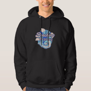 Vintages Lernen, nicht die Schule für den Sommer u Hoodie