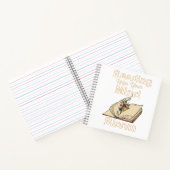 Vintages Lesen Buch Wilde Blume (Innenseite)