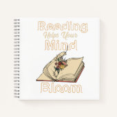 Vintages Lesen Buch Wilde Blume (Vorderseite)