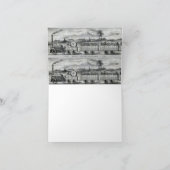 Vintages Lesezeichen 1831 Karte (Innenseite)