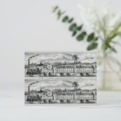 Vintages Lesezeichen 1831 Postkarte (Stehend Vorderseite)