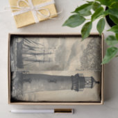 Vintages Leuchtturmschiff Seidenpapier (Geschenk)