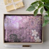 Vintages Lila Bienenentwöhnungspapier Seidenpapier (Geschenk)