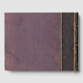 Vintages Lila Buch (Rückseite)