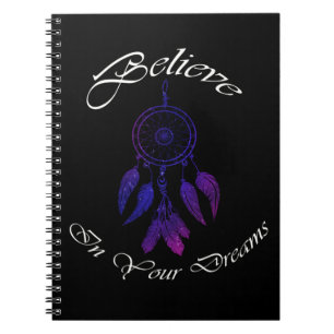 Vintages lila Dream Catcher-Angebot Notizblock
