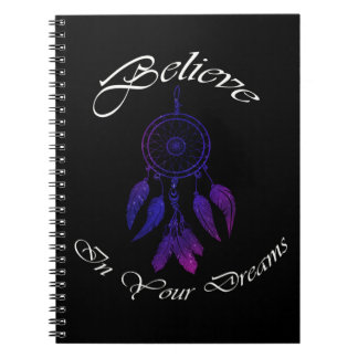 Vintages lila Dream Catcher-Angebot Notizblock