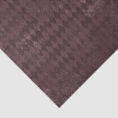 Vintages Lila Harlequin-Muster Seidenpapier (Detail)