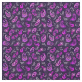 Vintages Lila Paisley Stoff (Muster)