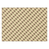 Vintages lila Traubenmuster Tischdecke (Vorderseite (Horizontal))