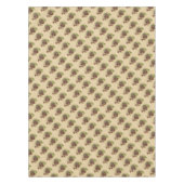 Vintages lila Traubenmuster Tischdecke (Vorderseite)