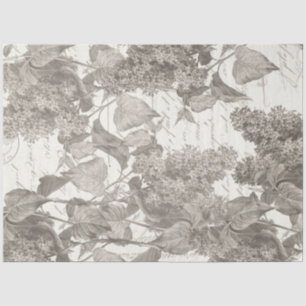 Vintages Lilac Collage Tissue Paper Seidenpapier