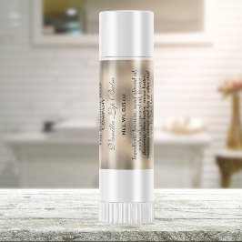 Vintages Lippenbalsam-Tube-Etikett - Perlfolie Quadratischer Aufkleber