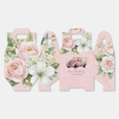 Vintages LKW-Brautparty Rosa Pink Geschenkschachtel (Ungeklappt)