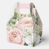 Vintages LKW-Brautparty Rosa Pink Geschenkschachtel (Rückseite)