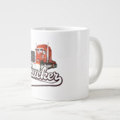 Vintages LKW-Logo Jumbo-Tasse (Vorderseite Rechts)