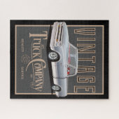 Vintages LKW-Unternehmen Puzzle (Horizontal)