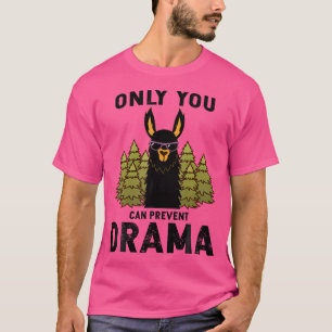 Vintages Llama-Camping nur lustig Sie können verhi T-Shirt