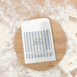 Vintages Logo der französischen Blauen Eleganten-B Geschenktütchen