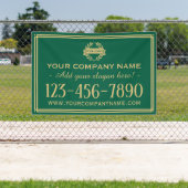 Vintages Logo für klassische Unternehmen Signieren Banner (Insitu)