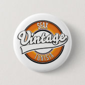 Vintages Logo für Sfax tunisia Button (Vorderseite)