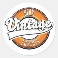 Vintages Logo für Sfax tunisia