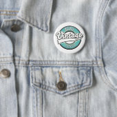 Vintages Logo von Bizerte tunisia Button (Beispiel)