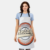 Vintages Logo von Dortmund, Schürze (Getragen)