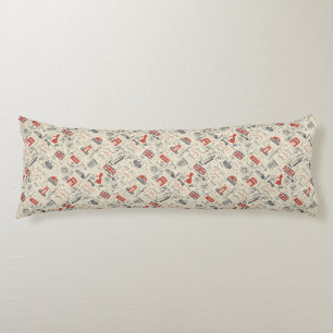 Vintages London Body Pillow Seitenschläferkissen