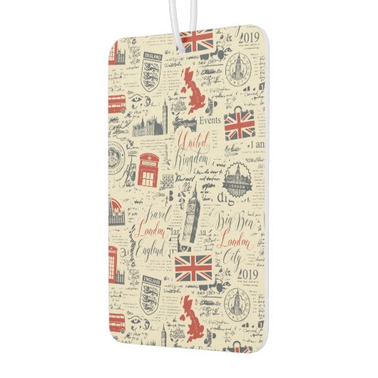 Vintages London Car Freshener Autolufterfrischer (Links)