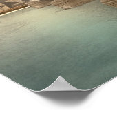 Vintages London Illustration Poster (Ecke)