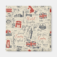 Vintages London Magnet