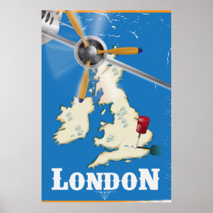 Vintages London Travel Poster