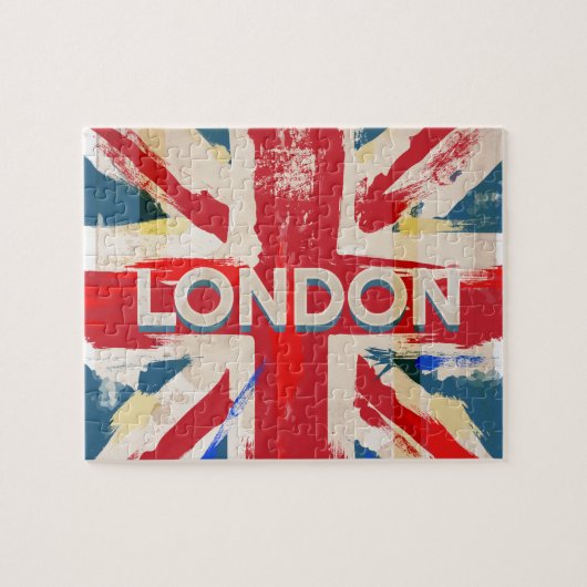 Vintages Londoner Gewerkschaft Poster Puzzle (Horizontal)