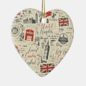 Vintages Londoner Ornament (Rechts)