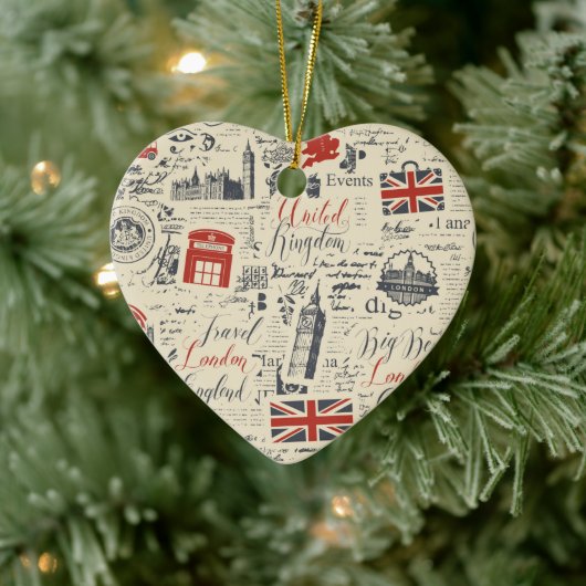 Vintages Londoner Ornament (Baum)