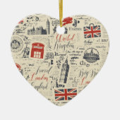 Vintages Londoner Ornament (Vorne)
