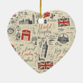 Vintages Londoner Ornament (Hinten)