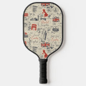 Vintages Londoner Pickleball Racket Schläger (Vorderseite)