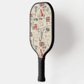 Vintages Londoner Pickleball Racket Schläger (Links)