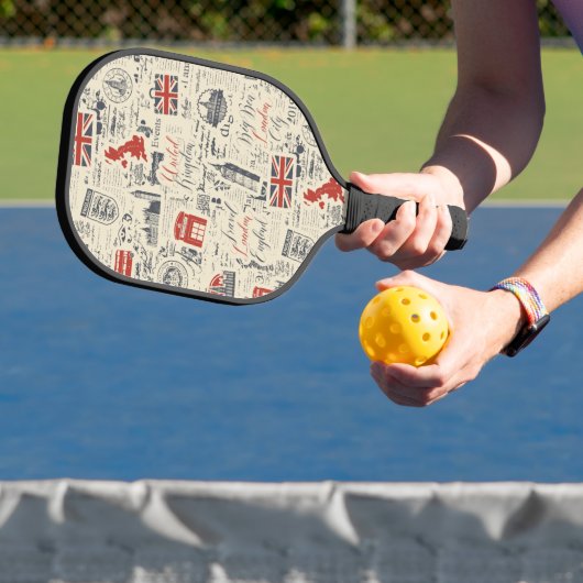 Vintages Londoner Pickleball Racket Schläger (InSitu)