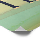 Vintages Londoner Poster (Ecke)