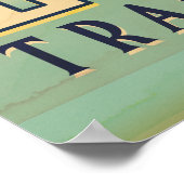 Vintages Londoner Poster (Ecke)