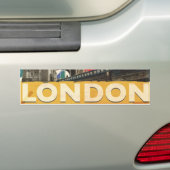 Vintages Londoner Poster Autoaufkleber (Auf Auto)