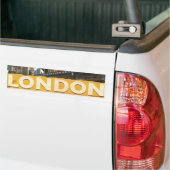 Vintages Londoner Poster Autoaufkleber (Auf Lkw)