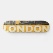 Vintages Londoner Poster Skateboard (Horizontal)