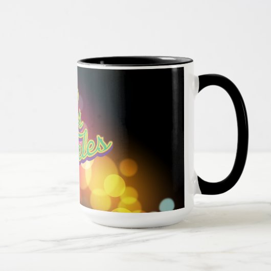 Vintages Los Angeles-Logo Tasse (Rechts)