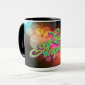 Vintages Los Angeles-Logo Tasse (Vorderseite Links)