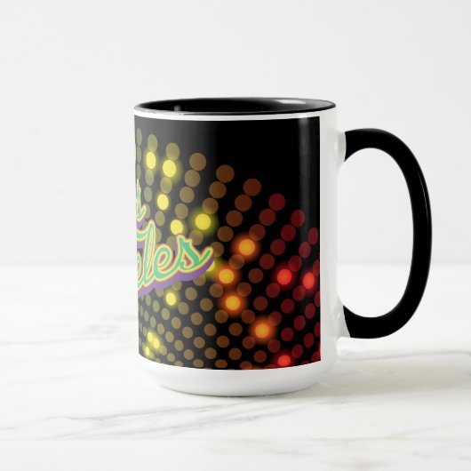 Vintages Los Angeles-Logo Tasse (Rechts)